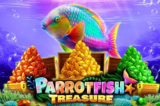 Parrot Fish Treasure Logo
