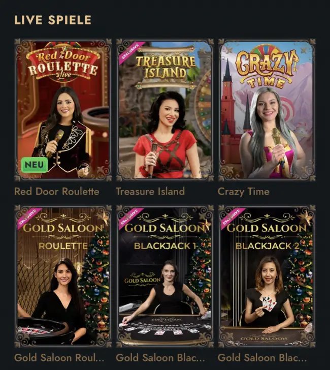 Live-Casino, Lucky Heroes Casino