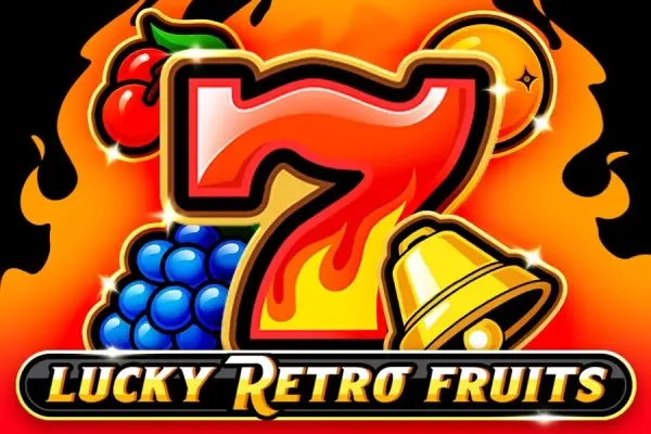 Lucky Retro Fruits Logo