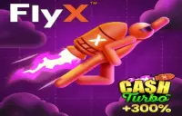 FlyX Cash Turbo Logo
