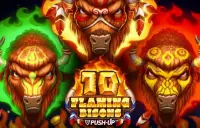 10 Flaming Bisons Logo