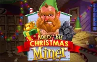 Angry Elf Christmas Miner Logo