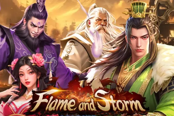 Flame and Storm Logo