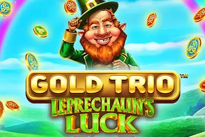 Gold Trio: Leprechaun's Luck Logo