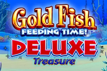 Gold Fish Feeding Time Deluxe Treasure Logo