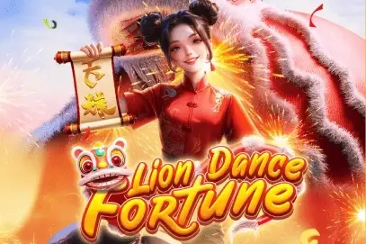 Lion Dance Fortune Logo