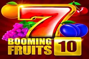 Booming Fruits 10 Logo