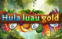 Hula Luau Gold Logo