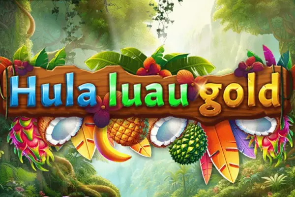 Hula Luau Gold Logo