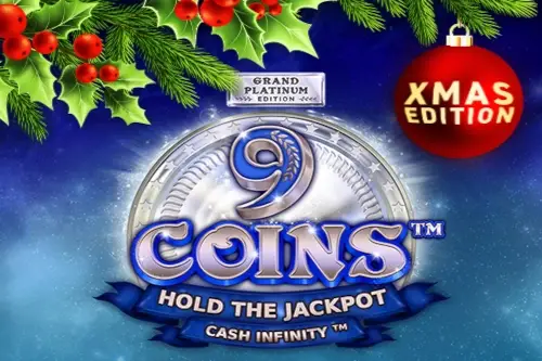 9 Coins Grand Platinum Xmas Logo
