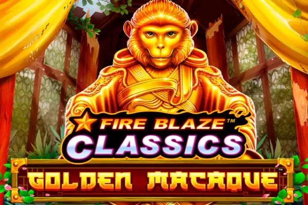 Fire Blaze: Golden Macaque Logo