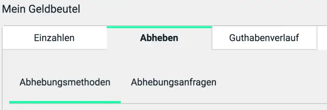 Auszahlungsmethoden bei Wallacebet sowie die Transaktionsübersicht