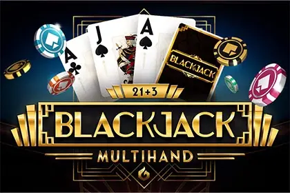 Blackjack 21+3 Multihand Logo