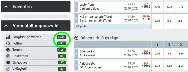 MELbet Wettmöglichkeiten
