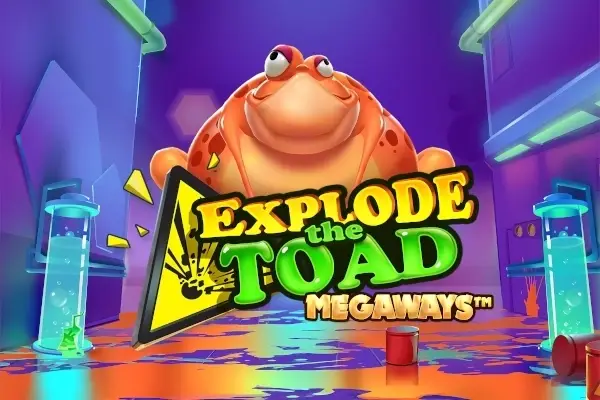 Explode the Toad Megaways Logo