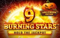 9 Burning Stars Halloween Edition Logo