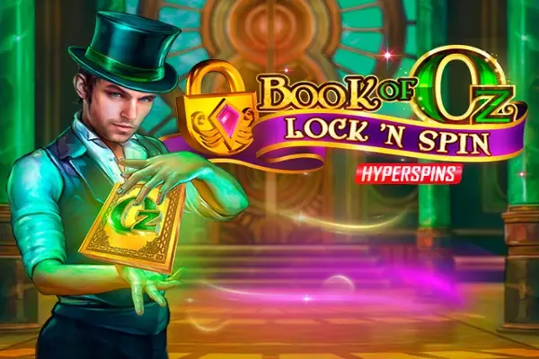 Book of Oz Lock 'N Spin Logo