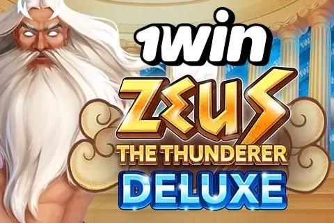 1win Zeus the Thunderer Deluxe Logo