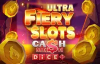 Fiery Slots Cash Mesh Ultra Dice Logo
