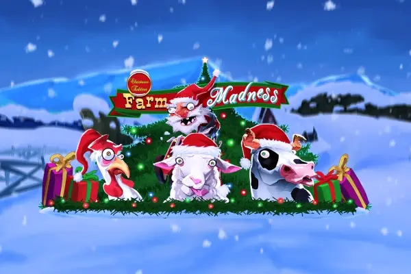 Farm Madness Christmas Edition Logo