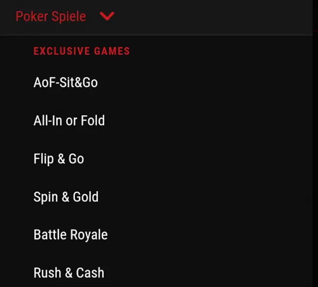 Poker-Spiele