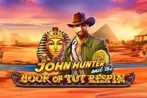 John Hunter and the Book of Tut Respin Logo