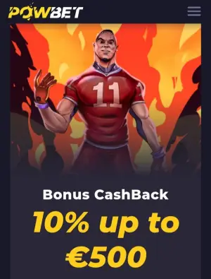 Wettnews Powbet Cashback Bonus