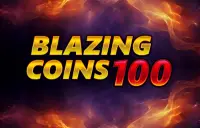 Blazing Coins 100 Logo