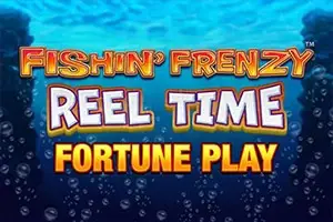 Fishin' Frenzy Reel Time Fortune Play Logo