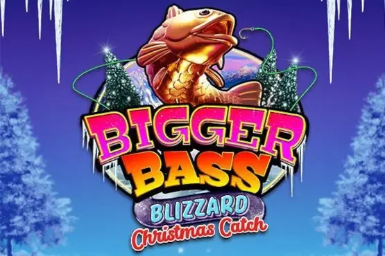 Bigger Bass Blizzard Christmas Catch Logo