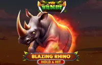 Blazing Rhino Hold & Hit Logo
