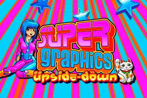 Super Graphics Upside Down Logo