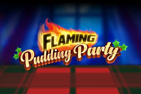 Flaming Pudding Party Logo
