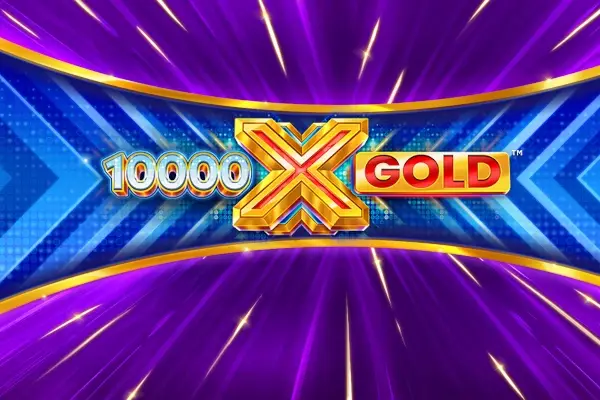 10,000 X Gold Logo