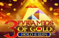 3 Pyramids of Gold Logo