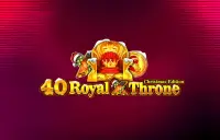 40 Royal X Throne Christmas Edition Logo