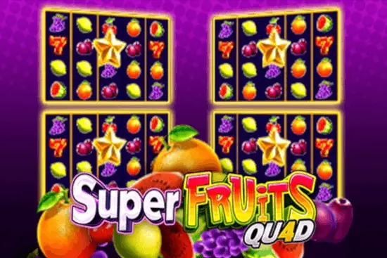Super Fruits Quad Logo