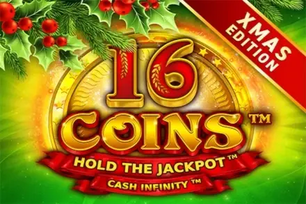 16 Coins Xmas Logo