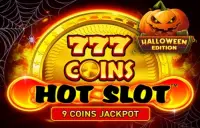 Hot Slot 777 Coins Halloween Edition Logo