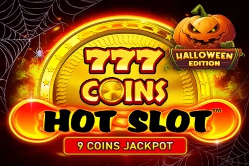 Hot Slot 777 Coins Halloween Edition Logo