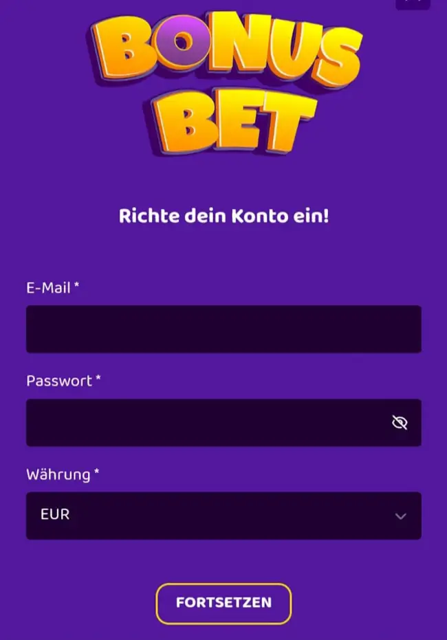 Bonus Bet Gutschein