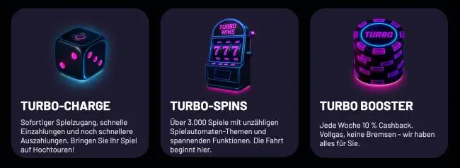 Vorteile Turbowins Casino
