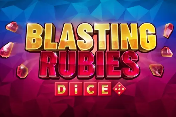 Blasting Rubies Dice Logo