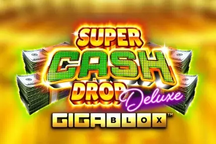 Super Cash Drop Deluxe Gigablox Logo