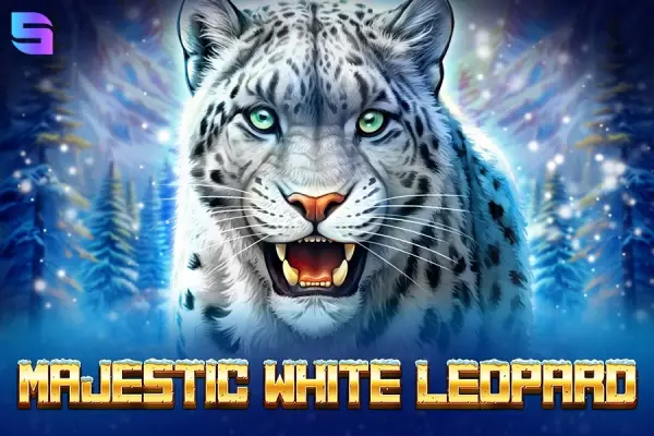 Majestic White Leopard Logo