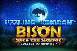 Sizzling Kingdom Bison Logo