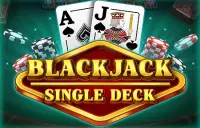 Single Deck Blackjack Logo
