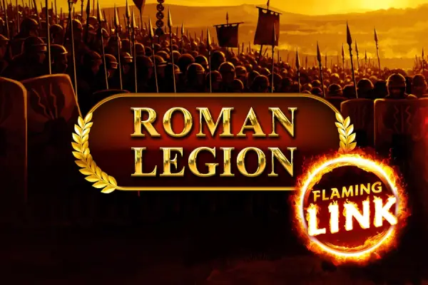 Roman Legion Flaming Link Logo