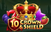10 Crown & Shield Logo