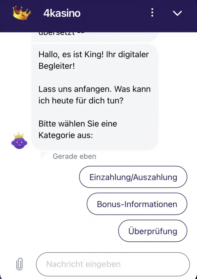 4Kasino Bonus